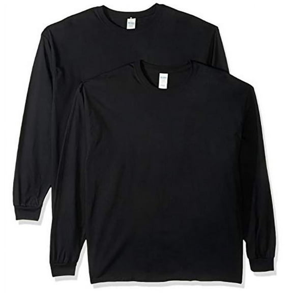 Gildan Men's Heavy Cotton Long Sleeve T-Shirt - G540 (Pack Of 2)