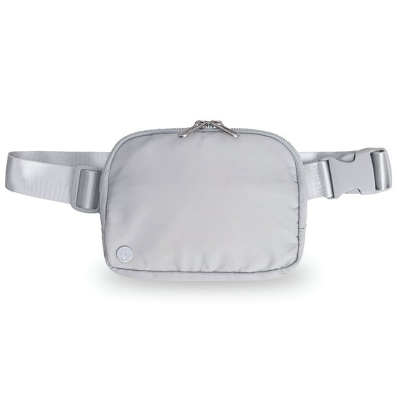 Jadyn Belt Bag, Casual Crossbody and Belt Fanny Pack for Women and Men, Adjustable Strap, Multiple Pockets, Durable Material (Gray)