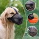 thumbnail image 5 of Bozal de malla suave y transpirable BRILLAR para perros pequeños medianos y grandes correas ajustables prevención de mordeduras y protección contra cebos envenenados, 5 of 5