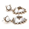 thumbnail image 6 of Milue Baroque Pearl Earrings Hyperbole Personality Bee Earrings Party Jewelry, 6 of 12