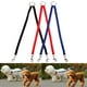 thumbnail image 4 of Correa Para Mascotas Mascotas Perros Correa Nylon Doble Doble Dos 2 Vías Acoplador Caminar Collar Negro Likrtyny Para estrenar, 4 of 7