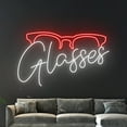 thumbnail image 4 of Handmadetneonsign Glasses Neon Sign, Eyewear Neon Light, Eyeglasses Led Sign, Glasses Fashion Light, 4 of 5
