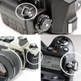 thumbnail image 3 of Black Camera Strap Set - 2 Black Neck Straps, 1 Black Shoulder Strap, 1 Adjustable Wrist Strap for Canon Nikon Sony DSLR, 3 of 5
