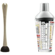 Starfrit Gourmet Cocktail Shaker and Cocktail Muddler by Starfrit Gourmet