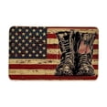 thumbnail image 2 of EGNMCR Bathroom Rugs, Rugs for Living Room, Area Rug Independence Day The US Floor Mat Patriotic Flag Patterns Foot Mat Patio Decorative Garden Flag Rugs Polyester Independence Day Floor Mats, 2 of 6