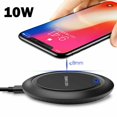 thumbnail image 1 of Wireless Charger Pad Portable Travel Mobile Phone Charger For iPhone 11Pro XS X Max 8 Plus Samsung S10, 1 of 5