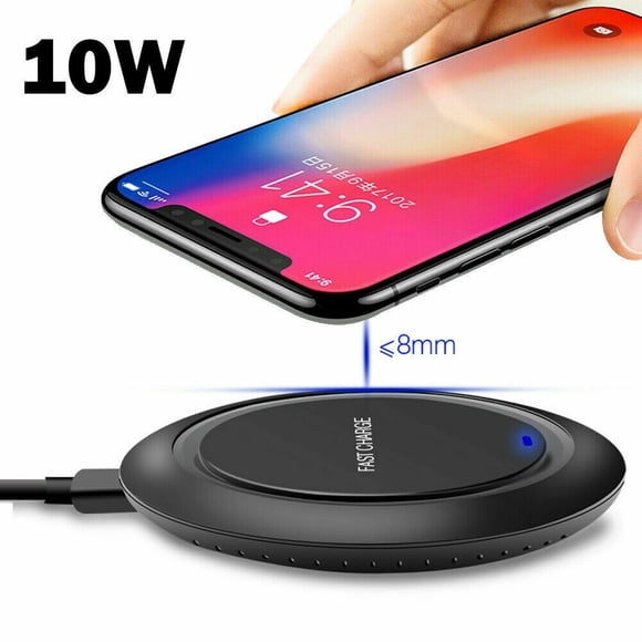 Wireless Charger Pad Portable Travel Mobile Phone Charger For iPhone 11Pro XS X Max 8 Plus Samsung S10