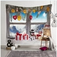 thumbnail image 1 of Tapiz de Navidad Árbol de Navidad Tela de Papá Noel Tela de pared Calcetines de Navidad Regalo de Navidad Tapiz colgante de pared Sailing  Electrónica, 1 of 4