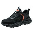 thumbnail image 2 of Safety Shoes Men'S Work Shoes Cushioning Work Trainers Lightweight Anti-Smashing Steel Toe Shoes 6-9.5, 2 of 8