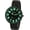 Black, variant on Blekon Collections Women's Large Face Analog Watch, 43mm Easy-to-Read Luminous Dial, Stretch Expansion Band, Japanese PC21J Quartz Movement, Metal Wrist Watch for Women