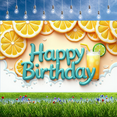 thumbnail image 7 of Citrus Fruit Decoration Happy Birthday Banner Lemon Lime Orange Design Celebration Banner for Birthday Party Summer Event Indoor Outdoor, 7 of 7
