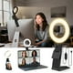 thumbnail image 1 of PUCACHI Luz de Anillo con Clip de 5 Pulgadas para Laptop, Luz de Escritorio LED Laptop para Videollamadas/grabación, 1 of 7