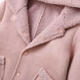 thumbnail image 6 of BXSRUTA Boys and Girls Hooded Thermal Fleece-Lined Romper for Outdoor Winter Activities with Gloves and Coat, 6 of 8