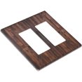 thumbnail image 3 of Sdmnsg-T Rustic Barn Doors Print Double Rocker Decorative Electrical Receptacle Outlet Plates Covers for Bedroom Kitchen Farm House Decor, 3 of 5