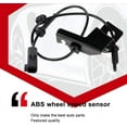 thumbnail image 2 of CCIYU ABS Speed Sensor,1PCS Right Front ALS2596 ABS Sensor Fit for 2013 2014 2015 2016 2017 2018 for Lincoln MKZ, 2 of 5