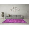 thumbnail image 3 of Ahgly Company Indoor Rectangle Persian Purple Traditional Area Rugs, 2' x 4', 3 of 4