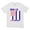 White, variant on RFK Jr. For President 2024 T-Shirt USA Flag Vote Kennedy Printed Unisex Shirt
