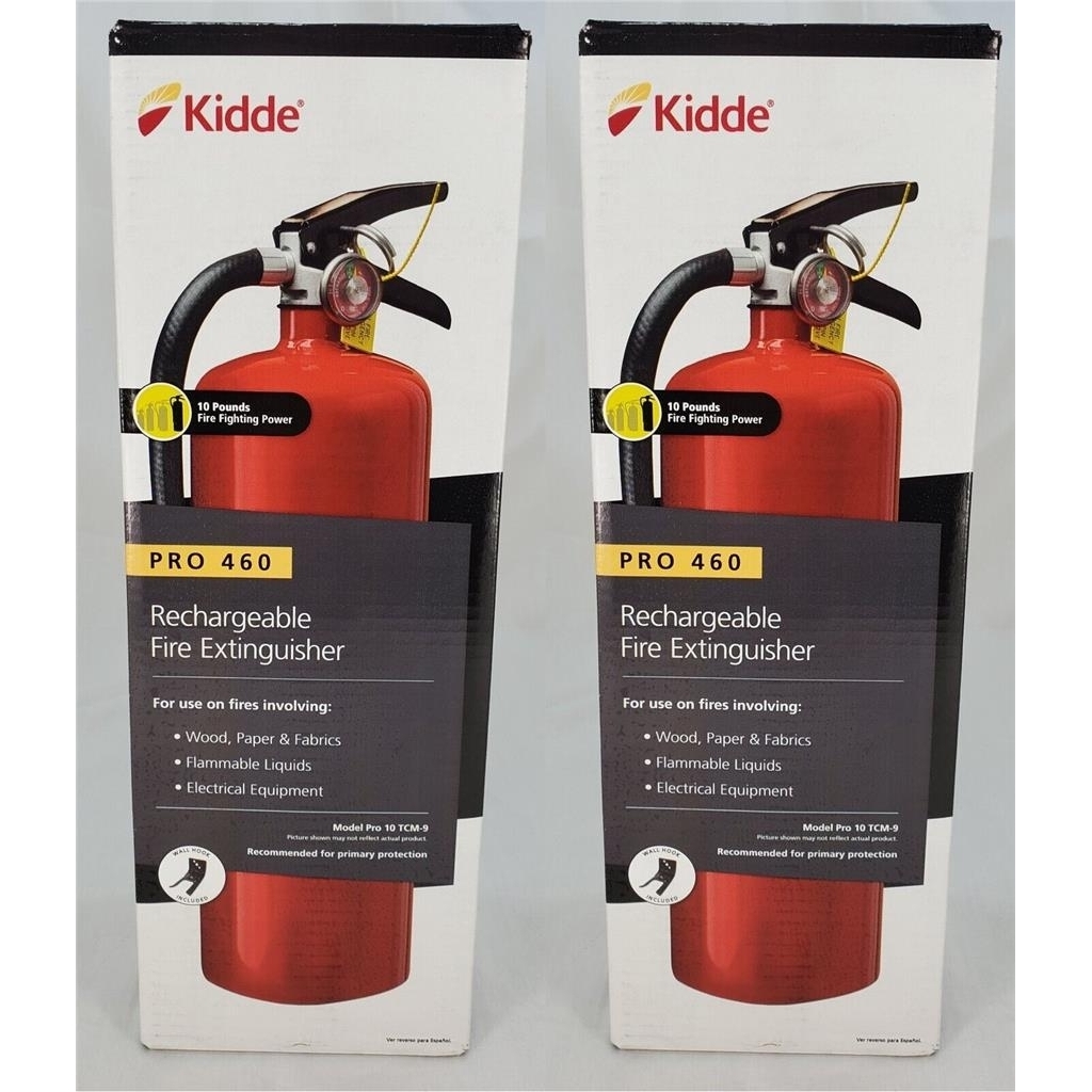 Kidde Pro 4A60BC Rechargeable Fire Extinguisher