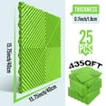thumbnail image 5 of 25-Pack 16"x16"x0.7" Green Garage Floor Tiles, Heavy-Duty Interlocking PE Mat for Garage, Basement, Gym, 5 of 13