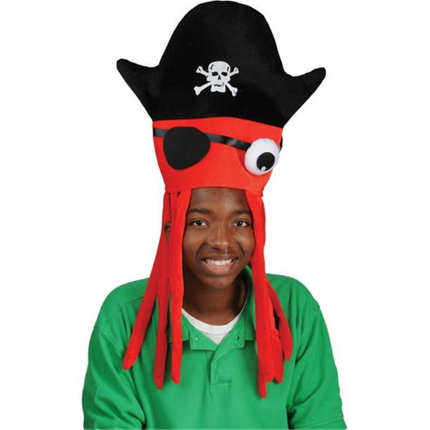 Pirate Squid Hat One Size Fits Most Walmart
