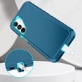 thumbnail image 5 of I-HONVA For Samsung Galaxy A16 Phone Case,3-Layer Military Grade Drop Protection Anti-Slip Bumper Rugged Shockproof Dustproof ProtectionGalaxy A16 Case,Turquoise, 5 of 7