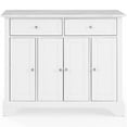 thumbnail image 4 of Pemberly Row Wood Top Kitchen Island Cart in Distressed White, 4 of 25
