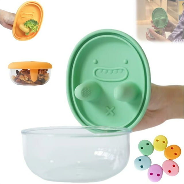 No Mess Snack Box Snack Anywhere Anytime The Snap Tight Seal Locks Perfect For Eating An Lunchbox Utensil And Meal Companion Christmas Gift