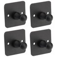 thumbnail image 2 of Toals Autoadhesivos Mate Adhesivo Cuadrado Sin Perforaciones Percha Porta Toals a Prueba de Agua para Puerta Cocina Baño Baoblaze Ganchos autoadhesivos, 2 of 8
