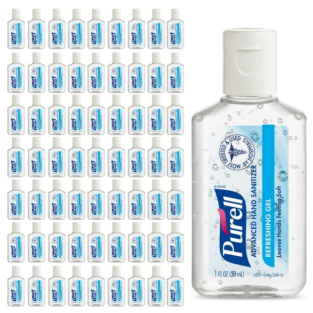 Desinfectante de manos Purell Advanced, 30 ml, tamaño de viaje (paquete de 72)