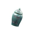 thumbnail image 3 of Modern Flower Vase Tea Tin Display Arrangement Centerpiece Table Candy Jar Ceramic Ginger Jar, 3 of 9