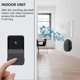 thumbnail image 3 of Wireless Remote Video Doorbell, Smart Video Doorbell Home Intercom Hd Night Vision Wifi Charging, Smart Doorbell, Two-way Talk, App Control, 3 of 5