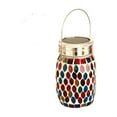thumbnail image 2 of Solar Outdoor Lanterns, Waterproof Colorful Glass Hanging Solar Light with Handle, Solar Jar Lanterns, for Garden, Patio, Pathways and Tree Decor, 2 of 5