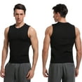thumbnail image 6 of QRIC Sauna Slimming Vest Body Shaper for Men Waist Trainer Hot Sweat Suit Workout Shapewear Neoprene Compression Shapers Tank Top Thermal Shirt, 6 of 6