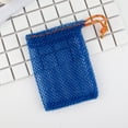 thumbnail image 3 of Soap Saver Bag Pouch Mesh Net Exfoliating Bar Soap Scrubber - Drawstring Foaming Net Soap Holder for Shower and Bath, Soft Cleansing Cloth Towel Bag for Body Wash Accessories and Skin Care Routine, 3 of 3