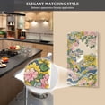 thumbnail image 5 of Yayeee Blank Wall Plate Cover 1-Gang 4.5"x2.7" Home Unused Decorative Outlet, Pink Floral Wave, 5 of 7