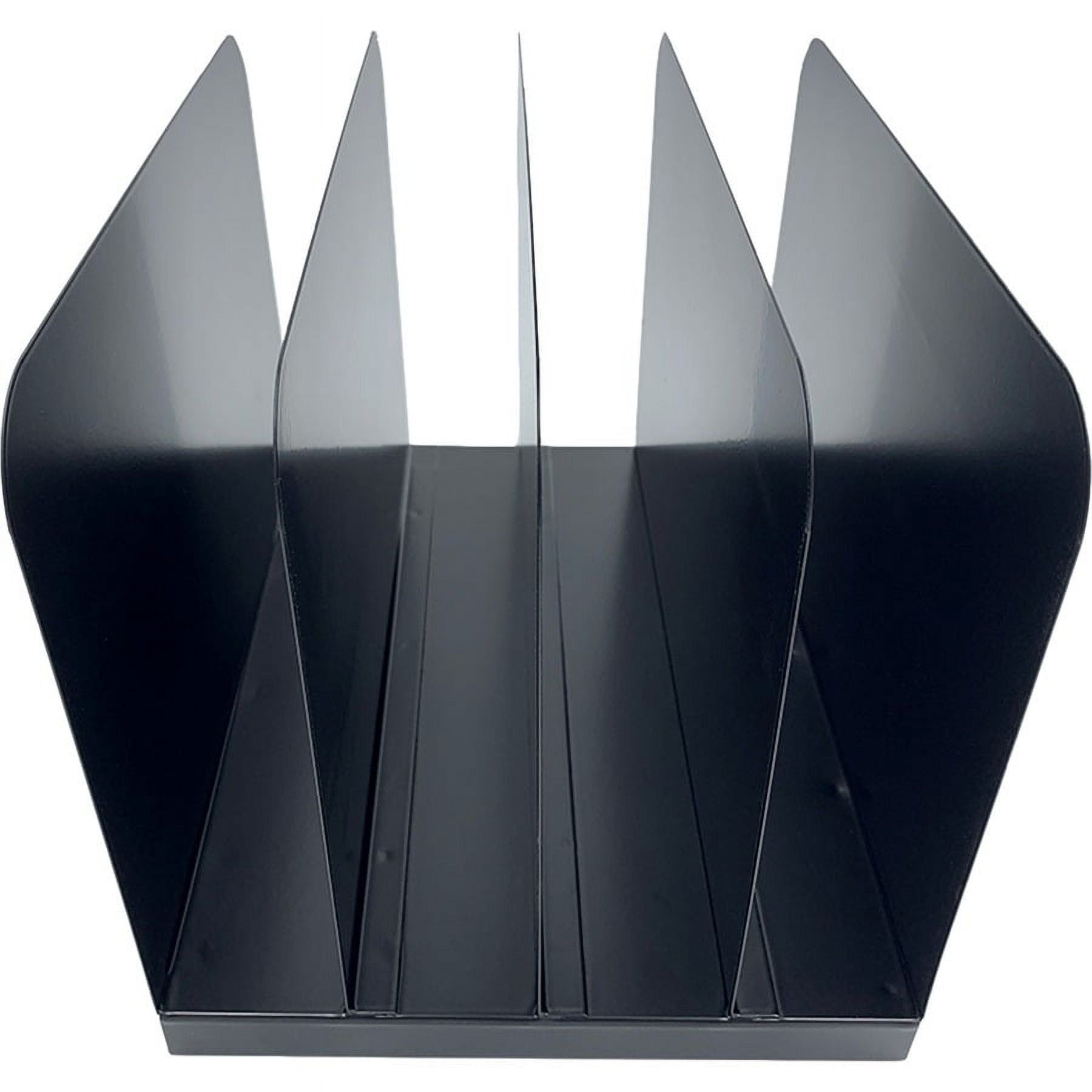 Huron, Vertical Desk Organizer, 1 Each, Black