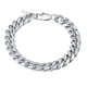 thumbnail image 1 of Eslabón Cubano de Plata PROSTEEL 10 MM de Ancho Acero Inoxidable Pulsera Punk 19' de Longitud, 1 of 7