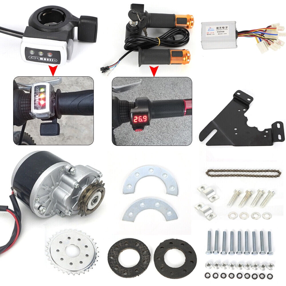 Electric Bicycle Bike Conversion Kits E-Bike Brush Motor w/ Freewheel 24V 250W!