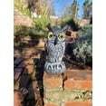 thumbnail image 4 of Dalen Natural Enemy Great Horned Owl Scarecrow Decoy, Realistic Hand-Painted Design, 4 of 5