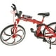 thumbnail image 4 of 1:10 Aleación Modelo Velódromo de Carreras Vehículos Juguete Plegable - rojo plegable Yotijar Juguete de bicicleta Diecast, 4 of 8