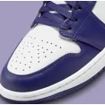 thumbnail image 4 of A i r-Jor-dan 1 Mid Men's Multi Size Sky J Purple/Sky J Purple DQ8426 515 Fast Ship, 4 of 6