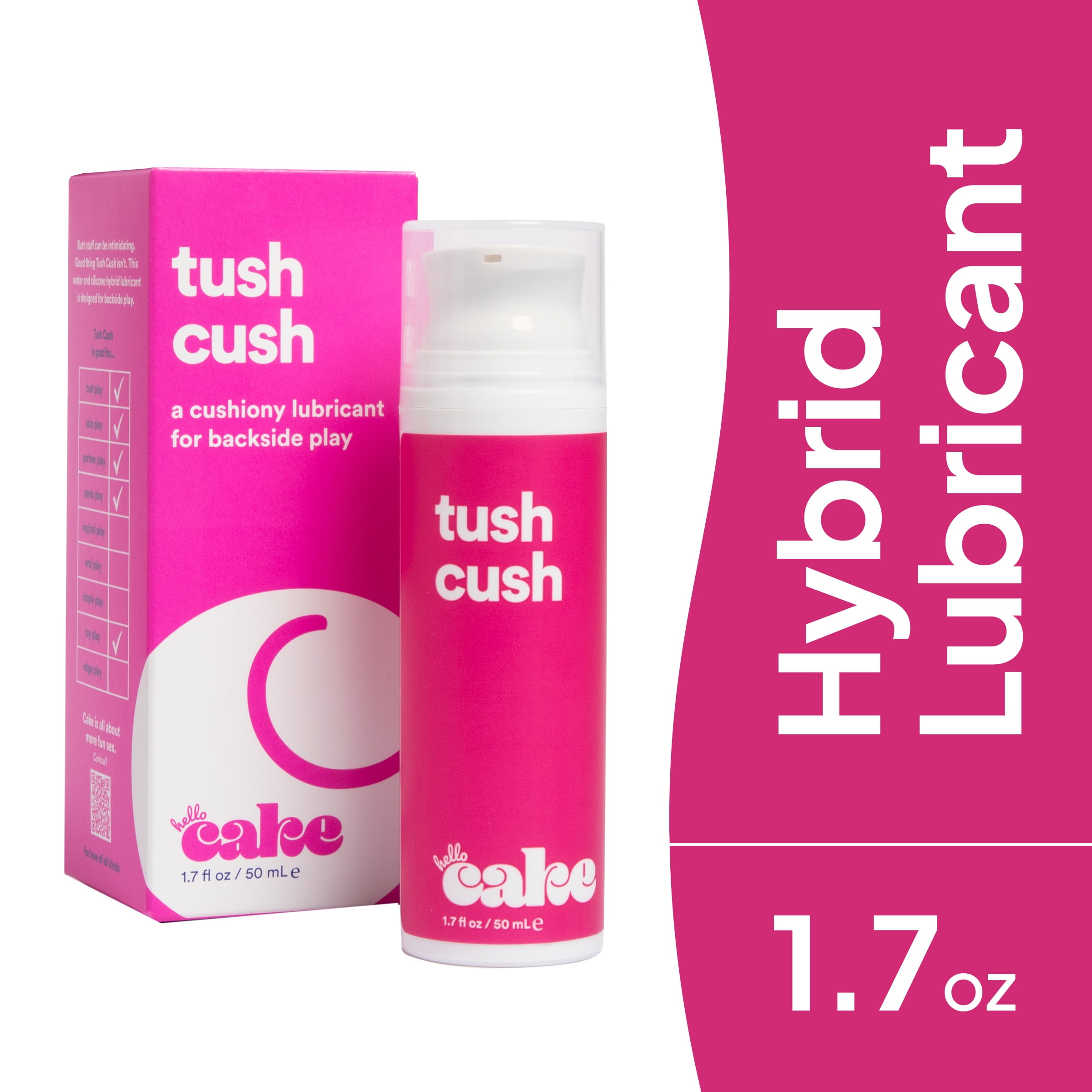 Lube Life Natural Water Based Personal Lubricant 8 fl oz Silky Smooth Toy  Compatible Non-Staining