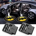 thumbnail image 1 of Proyector de logotipos de Batman para puerta de coche, diseño de 2 piezas, luz LED inalámbrica de bienvenida con efecto fantasma, compatible con todos los modelos s202412242491, 1 of 4