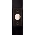 thumbnail image 7 of Matte Black 2-Way Square Corner Replacement Entry Latch, Adjustable Backset, 7 of 7