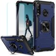 thumbnail image 1 of for Huawei P30 Lite Case with Screen Protector,Armor Cover Protective Case for Huawei P30 Lite Case with Ring,Magnetic Case with Kickstand Phone Case for Huawei P30 Lite New Edition,Blue, 1 of 7