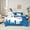 Blue, variant on Feelyou Baseball Sports Kids Bedding Comforter Set 7pcs, Vintage Football Lover King Bedding Sets, Blue Red Stripes Reversible Bed Sheets, Microfiber Bedroom Decor