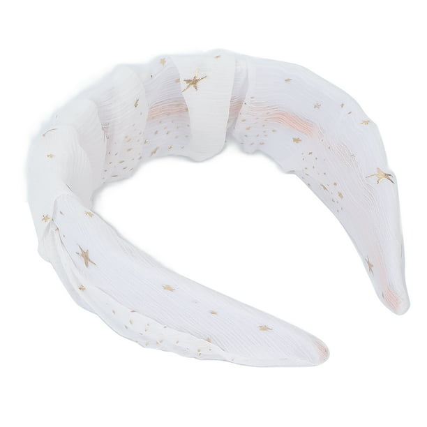 Aro Para El Cabello, Diadema Simple Amigable Con La Piel Patrón De Brillo Brillante Regalo De Decoración Portátil Compacto De Moda Para La Vida Diaria Para La Fiesta De Baile ANGGREK DB1413