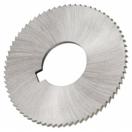 

Made in USA 2-1/4 Diam x 0.057 Blade Thickness x 5/8 Arbor Hole Diam 132 Tooth Slitting and Slotting Saw Arbor Connection Right Hand Uncoated HSS Concave Ground Contains Keyway