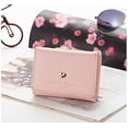 thumbnail image 1 of Small Pu Leather Wallet For Women: Compact Holder With Zipper Coin Purse And Organizer, 1 of 5