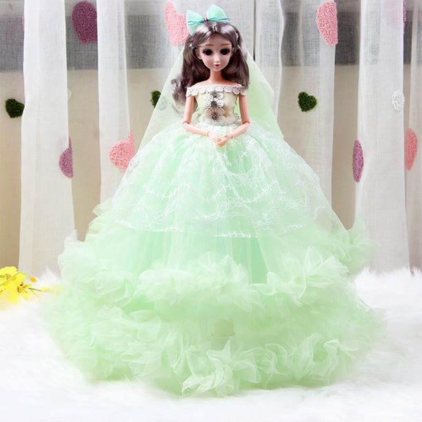 Juguetes de piscina, juguetes para bebés, juguetes para niños pequeños, vestido de novia, muñeca de princesa, caja de regalo para niñas, juguetes para niños, adornos familiares, regalos de cumpleaños